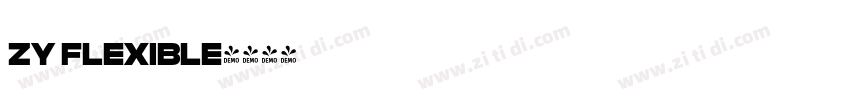ZY Flexible字体转换